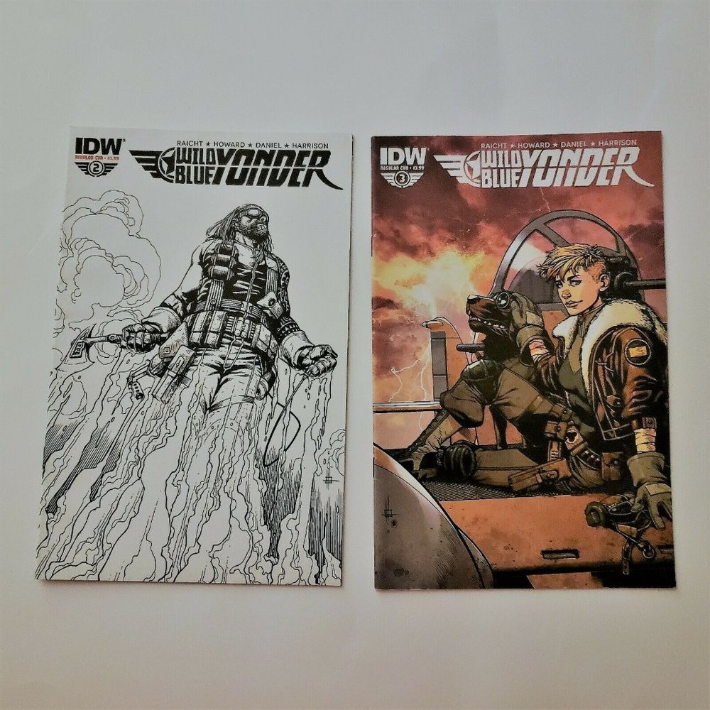 Wild Blue Yonder # 2 and #3 VF 2013 IDW Comic Book
